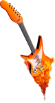 guitarra fuego